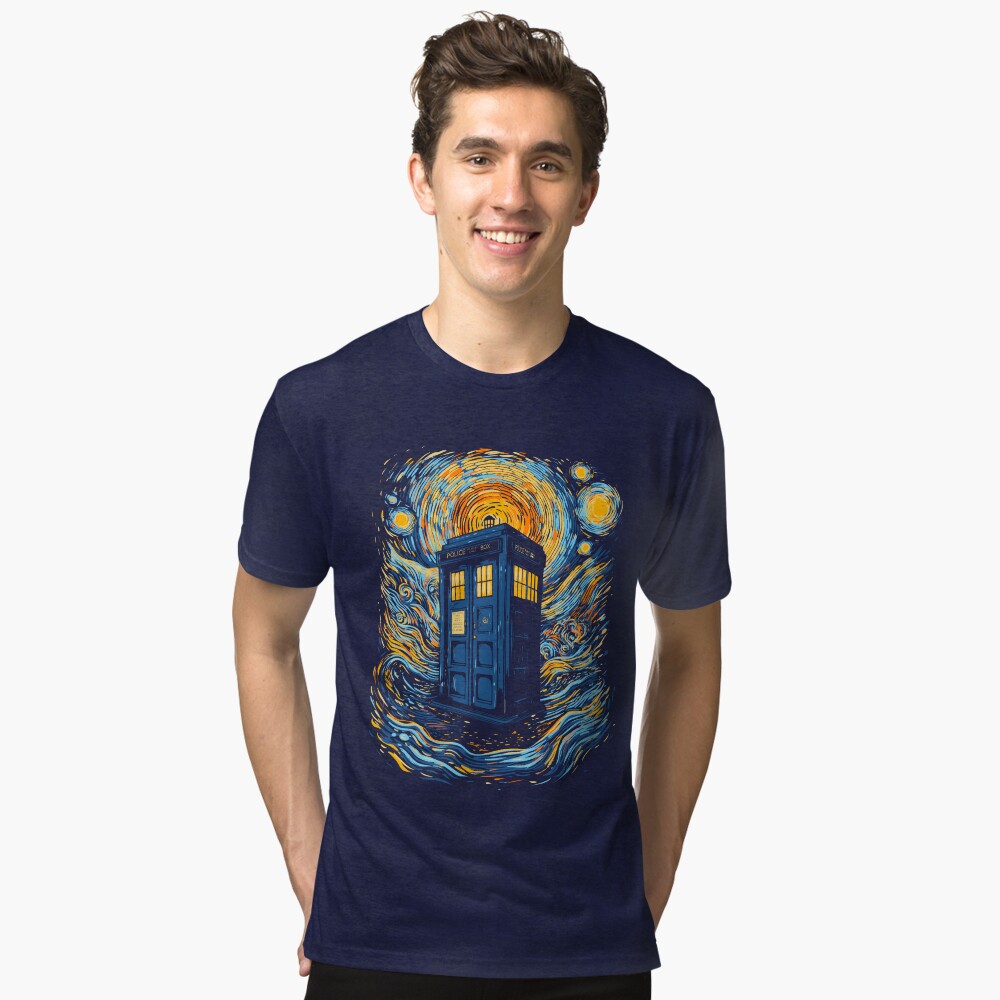 Item preview, Tri-blend T-Shirt designed and sold by fredlevy-hadida.