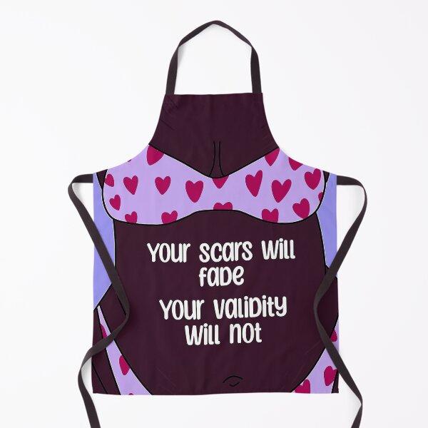 Item preview, Mental health body illustration (your scars will fade, your validity will not) designed and sold by grywls.