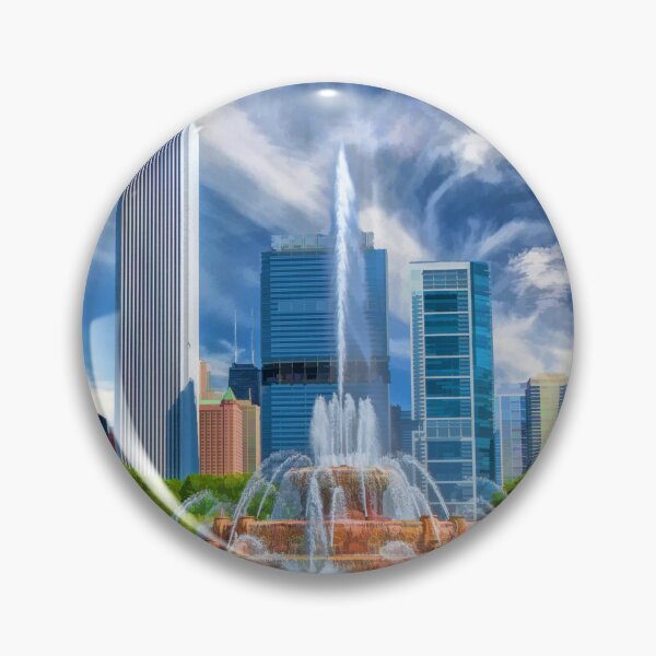 Item preview, Buckingham Fountain Chicago Skyscrapers designed and sold by Christopher Arndt.