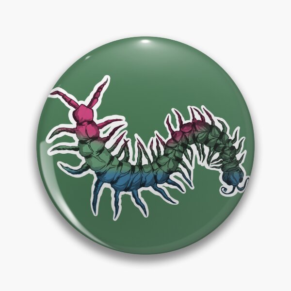 Item preview, Polyamorous Pride Centipede Ink Design designed and sold by felixgothcat.