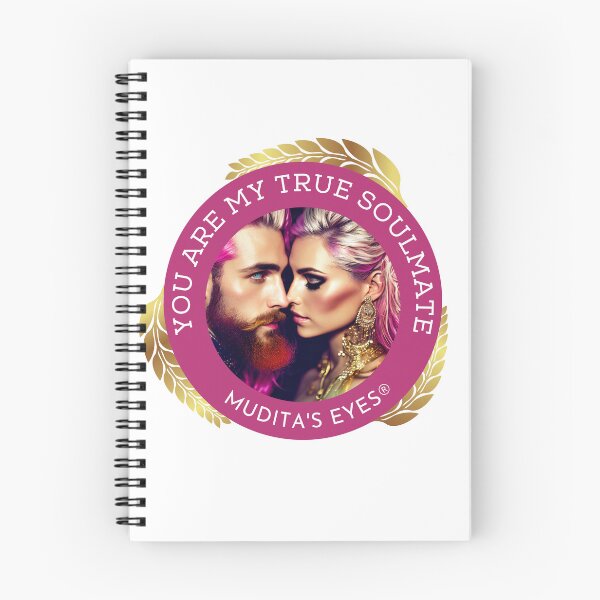 Item preview, Luxury " You are my true soulmate" Divine Romance Soulmates Couple Sticker designed and sold by MuditasEyes.