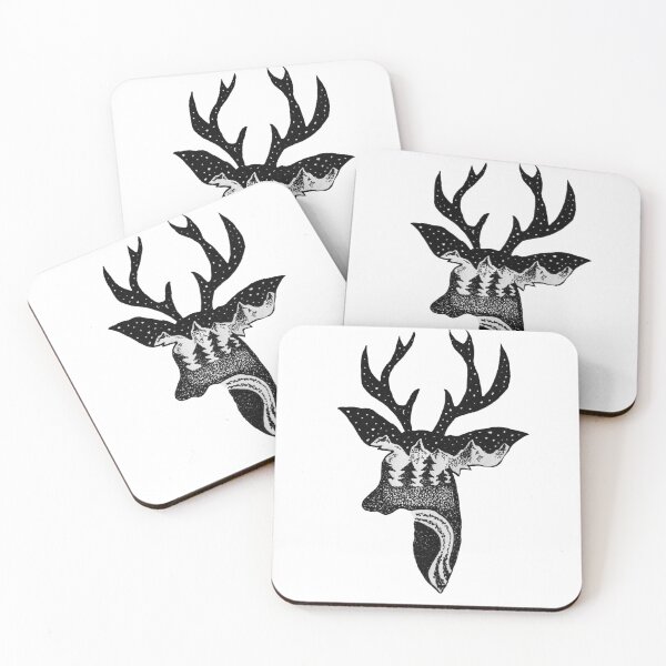 Item preview, Nature in a deer designed and sold by Animals-by-JB.