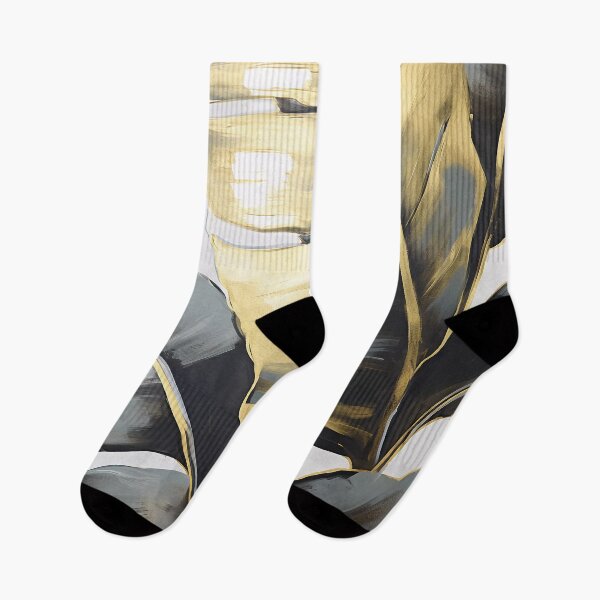 Item preview, Modern European ink and gold foil banana leaf 10 designed and sold by UnaWu533.
