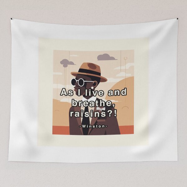 Item preview, as i live and breathe raisin designed and sold by TheGoatieHimself.
