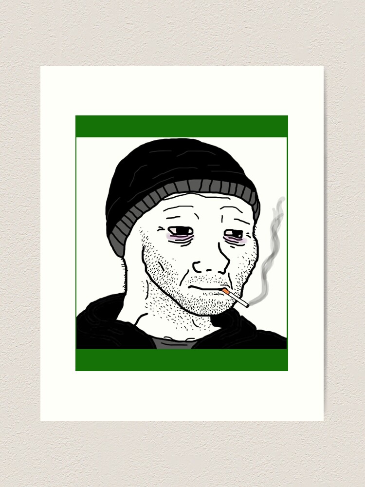 Doomer Wojak | Art Print