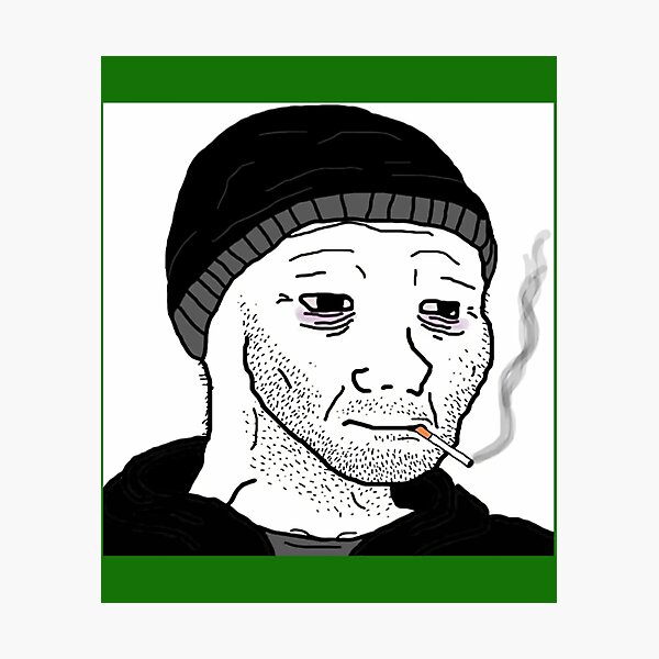 Doomer Wojak Sticker for Sale by SuburbanLife in 2023