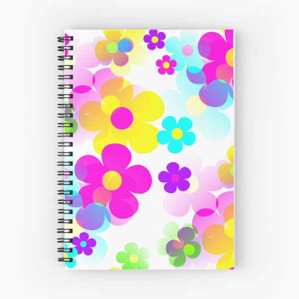 Item preview, 60's Retro Mod Small Flowers Multicolor Pop Art designed and sold by MellowCat.