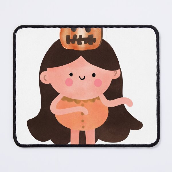 Item preview, Hello ween girl long hair designed and sold by WawaArtsWork.