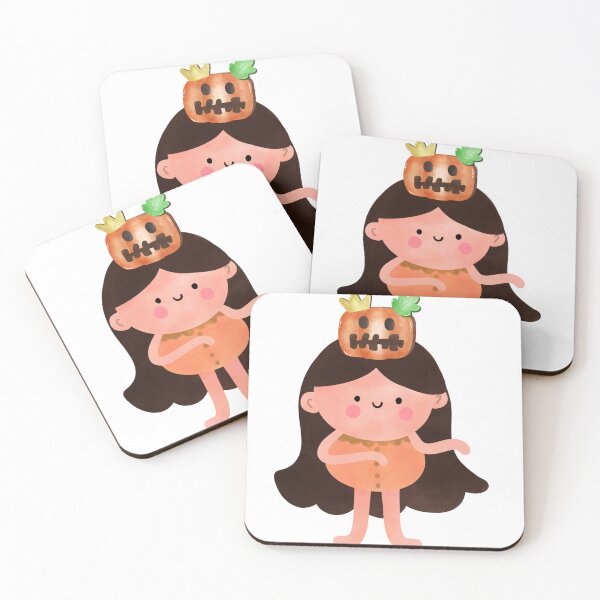 Item preview, Hello ween girl long hair designed and sold by WawaArtsWork.