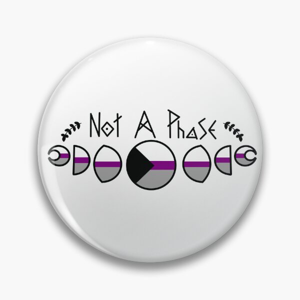 Item preview, Not A Phase - Demisexual Pride Edition -  designed and sold by Beelixir.