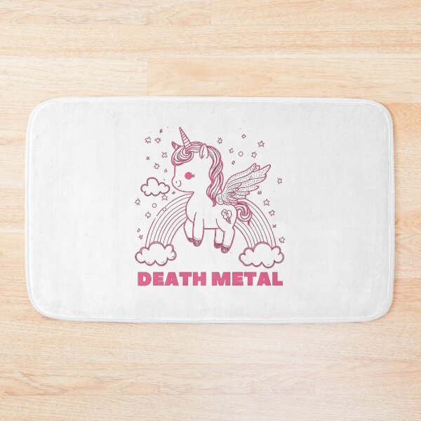 Item preview, Cute Death Metal Unicorn designed and sold by sekrecja.