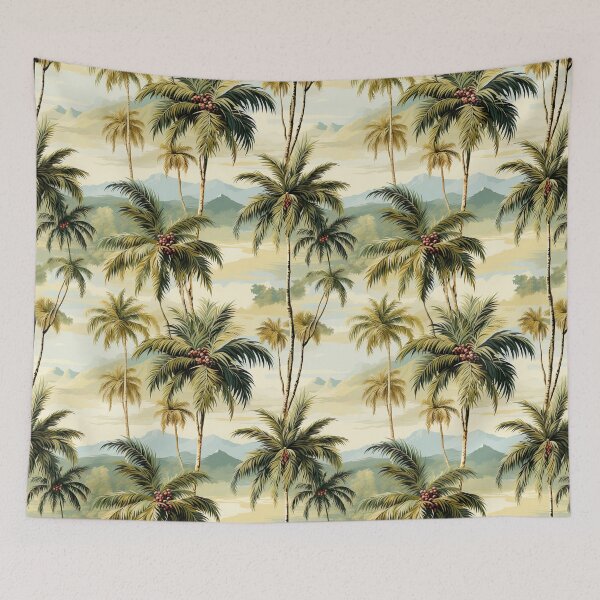 Item preview, Date Palms Pattern designed and sold by Hibiskusmond.