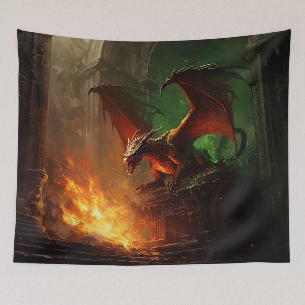 Item preview, Dragon Perch designed and sold by Dawn van Doorn.