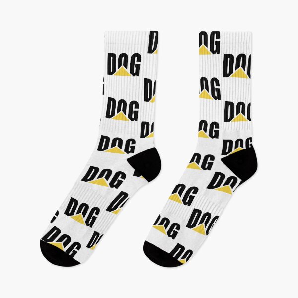Item preview, DOG - yellow triangle pocket logo designed and sold by DF3.
