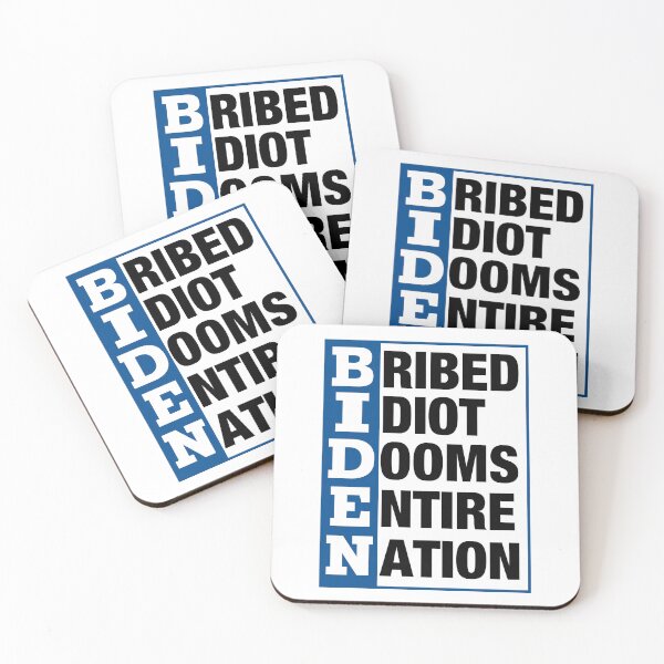 Item preview, Joe Biden: Bribed Idiot Dooms America designed and sold by redbruhl.