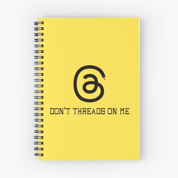 Item preview, Don't Threads On Me - Meta Threads Fediverse Gadsden Flag Lemmy Twitter Meme designed and sold by PalmettoGfx.
