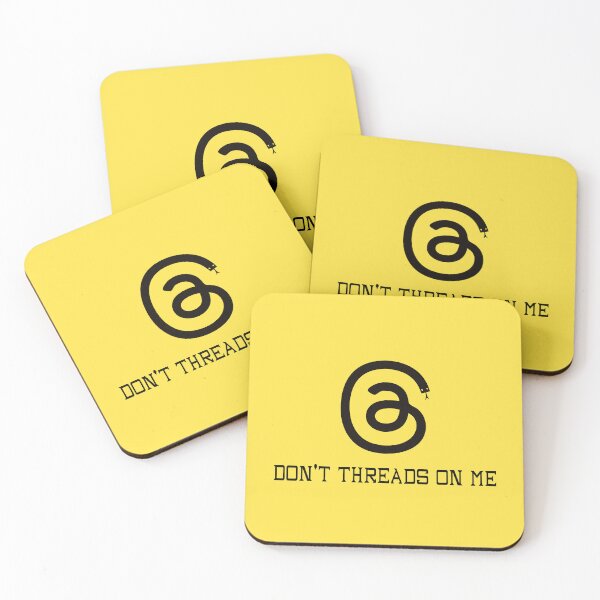 Item preview, Don't Threads On Me - Meta Threads Fediverse Gadsden Flag Lemmy Twitter Meme designed and sold by PalmettoGfx.