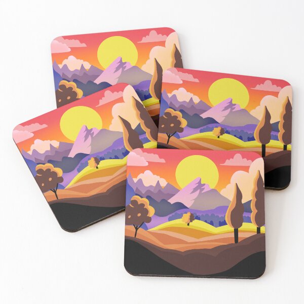 Item preview, mountain over the sun  designed and sold by LinhaeIdeia.