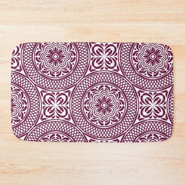 Item preview, Purple Tile Vintage Pattern designed and sold by printguys.