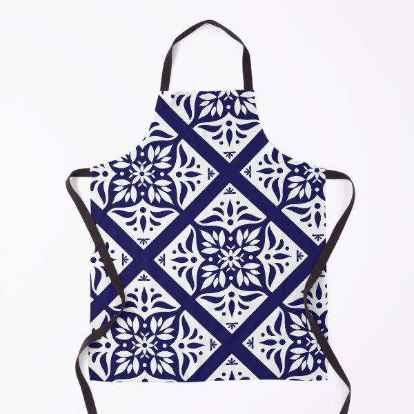 Item preview, Blue Damask Tile Pattern designed and sold by printguys.