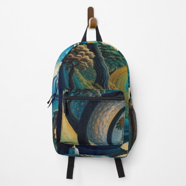 Item preview,  A surrealistic painting of a winding ever  designed and sold by Mo-rx.