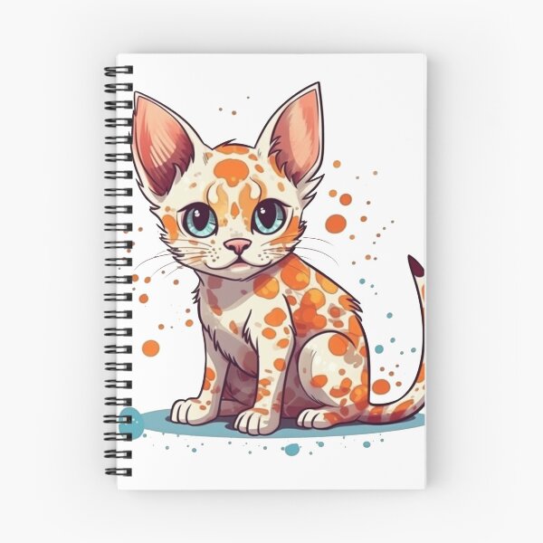 Item preview, Colorful Portrait Art of Ocicats - Feline Enthusiasts designed and sold by DooodleGod.