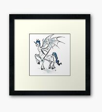 Pop centaur- moon bat Framed Print
