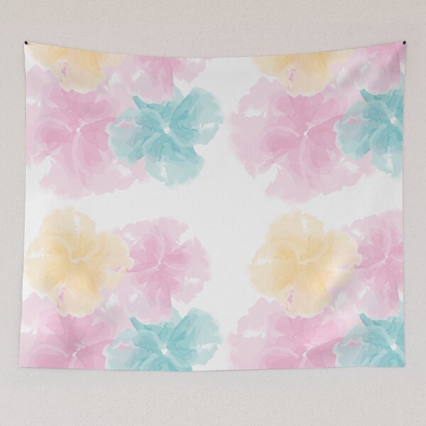 Artikelvorschau, Pastellblumen entworfen und verkauft von Clumsy Prints.
