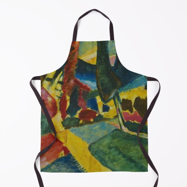 Item preview, Kandinsky- Landscape with Two Poplars designed and sold by tomorrowsart.