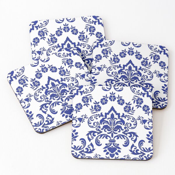 Item preview, Copy of Blue Damask Tile Pattern designed and sold by printguys.