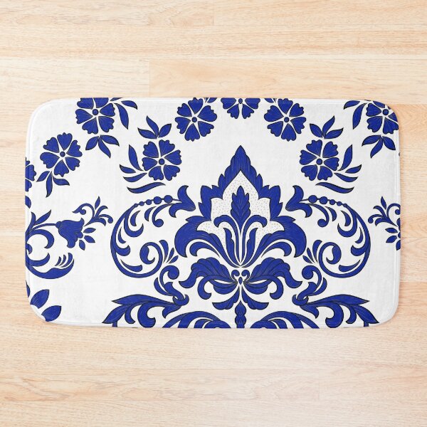 Artikelvorschau, Copy of Blue Damask Tile Pattern entworfen und verkauft von printguys.