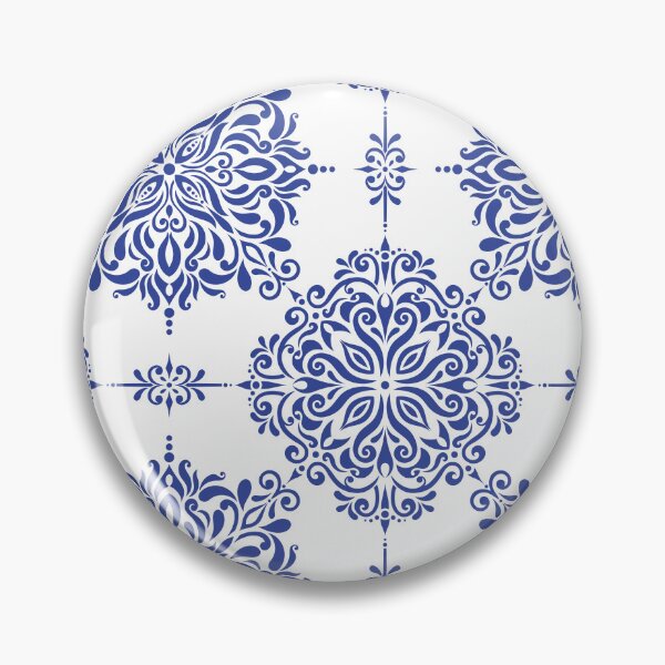 Artikelvorschau, Copy of Blue Damask Tile Pattern entworfen und verkauft von printguys.