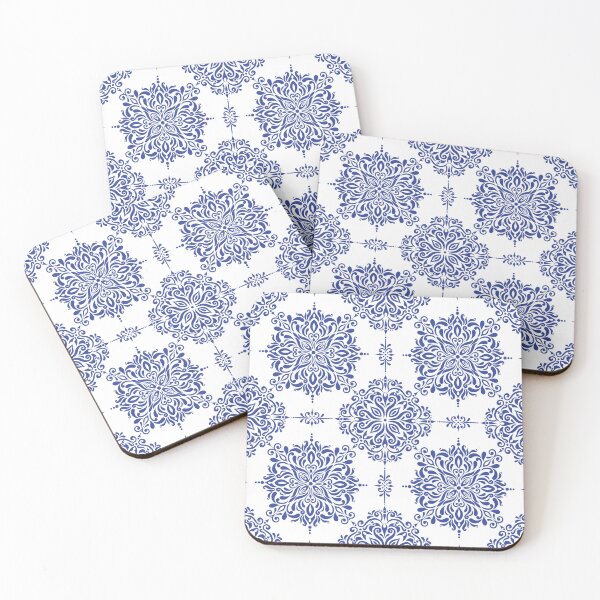 Item preview, Copy of Blue Damask Tile Pattern designed and sold by printguys.