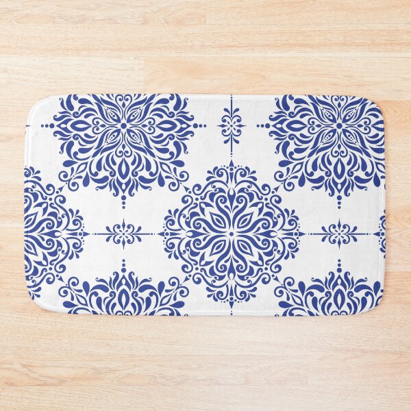 Item preview, Copy of Blue Damask Tile Pattern designed and sold by printguys.