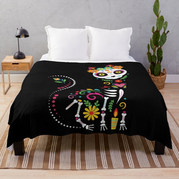 Item preview, Dia de Los Muertos Cat Kitten Mexiko designed and sold by MooonTees.