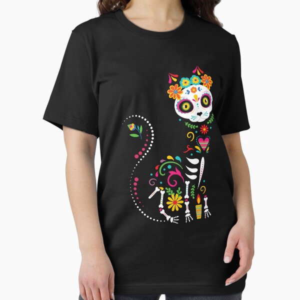 Item preview, Dia de Los Muertos Cat Kitten Mexiko designed and sold by MooonTees.