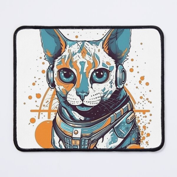 Item preview, OcicatTech's Futuristic Feline Fashion: High-Tech Coats for Playful Ocicats & Innovate Pet Lovers. designed and sold by DooodleGod.