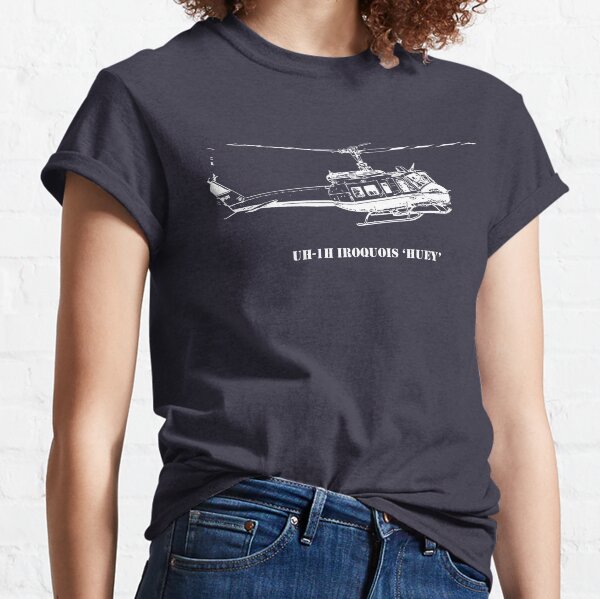 UH-1H Huey Helicopter Classic T-Shirt