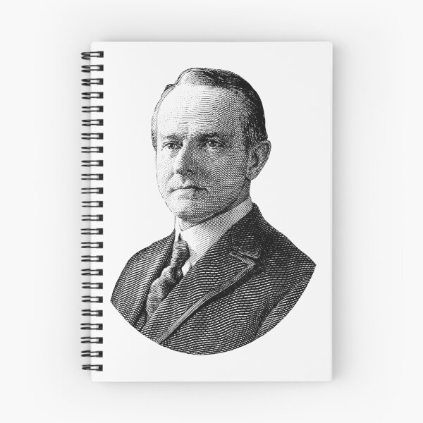 Item preview, President Calvin Coolidge Graphic - Black And White designed and sold by warishellstore.