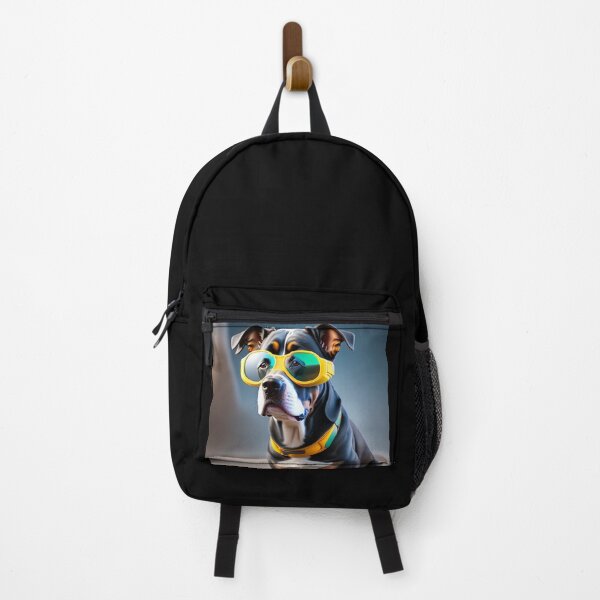 Item preview, Cute Dog with futuristic yellow sunglasses designed and sold by Magical-bear.