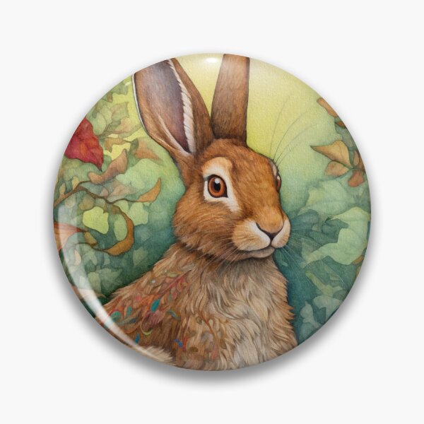 Item preview, Mystic hare in fairy forest designed and sold by irinatsy.