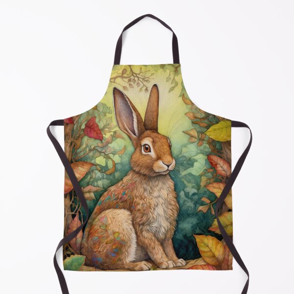 Item preview, Mystic hare in fairy forest designed and sold by irinatsy.