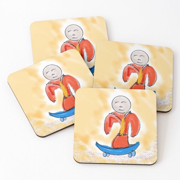 Item preview, Buddha on a Skateboard designed and sold by headtrackerart.