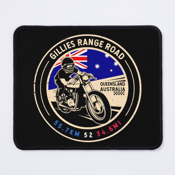Item preview, Gillies Range Road | Australia | Motorcycle designed and sold by KrisSidDesigns.