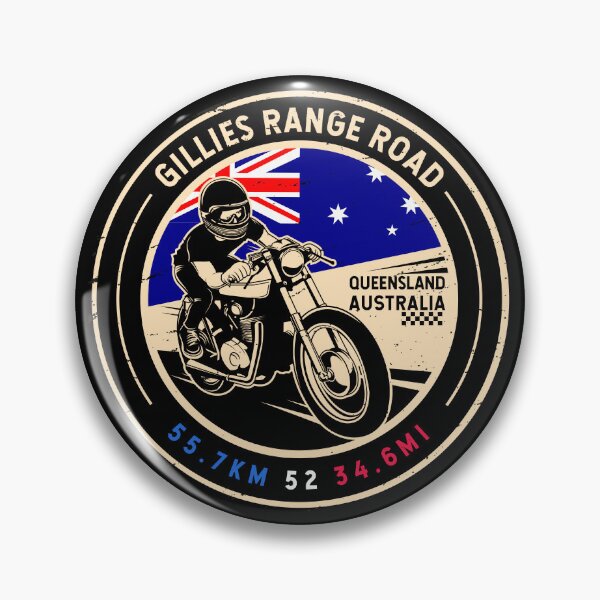 Item preview, Gillies Range Road | Australia | Motorcycle designed and sold by KrisSidDesigns.