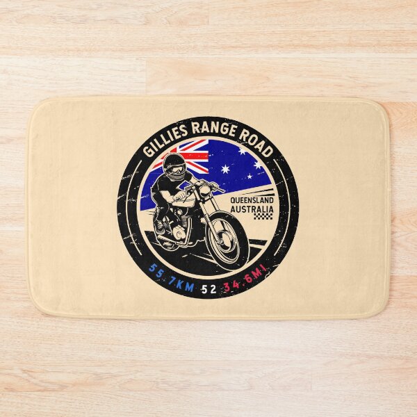 Item preview, Gillies Range Road | Australia | Motorcycle designed and sold by KrisSidDesigns.
