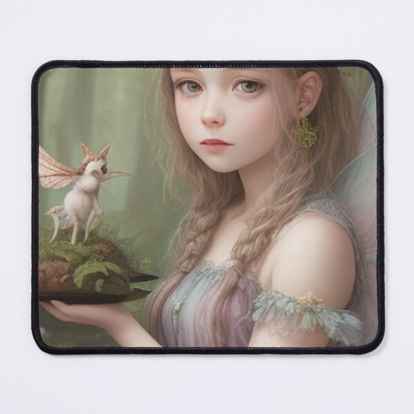 Item preview, Mystical Encounter: Fairy and Enchanted Companion in the Forest designed and sold by GoodWitch24.