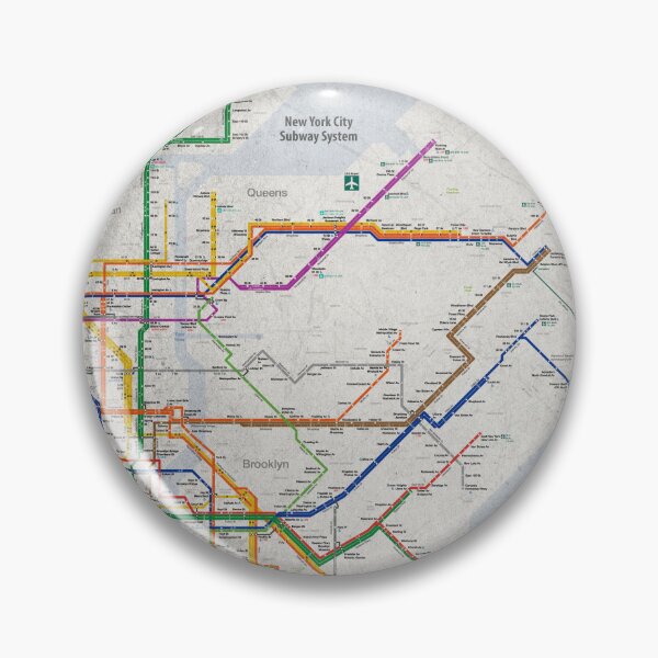 Artikelvorschau, New York City Subway Map entworfen und verkauft von Christopher Arndt.