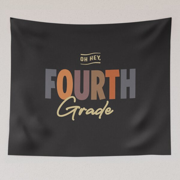 Item preview, Oh Hey Fourth Grade, Back To School  designed and sold by cidolopez.