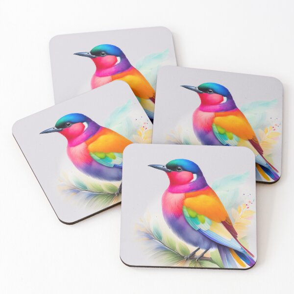 Item preview, Hummingbird Rainbow Watercolour Style designed and sold by Magical-bear.